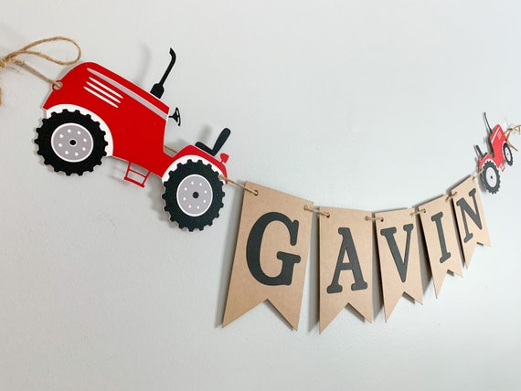 tractor nursery decor