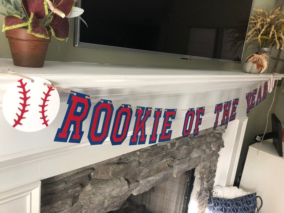 Rookie Of The Year Baseball Banner Il_570xn