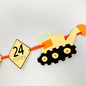 construction birthday decorations, construction photo banner, under construction birthday, caution party zone ahead, caution twos ahead