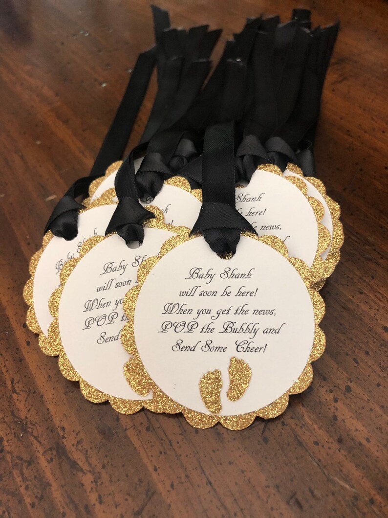 barefoot wine baby shower favors