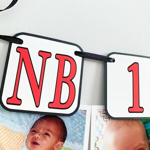 racing first birthday photo banner