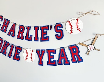 baseball birthday decorations, baseball first birthday, rookie of the year, my rookie year, sports birthday, all star sports, concessions
