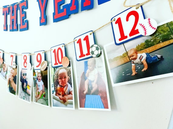 Sports Birthday Party*Sports 1st Birthday Banner*Baseball birthday*basketball birthday*soccer birthday*football party*all star sports party Il_570xn