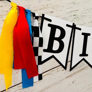 If you ain't first, you're last happy birthday banner fast one first birthday party