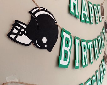 football party decorations, football birthday banner, superbowl party decorations, football cake smash, football game day decorations