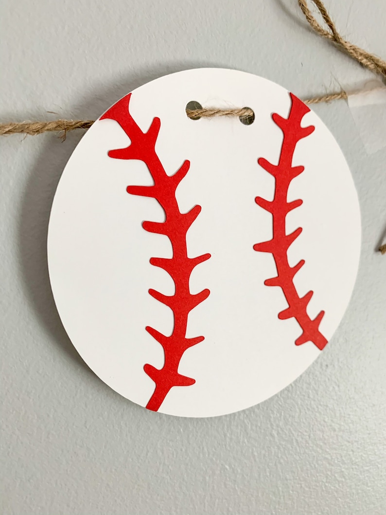 baseball birthday banner