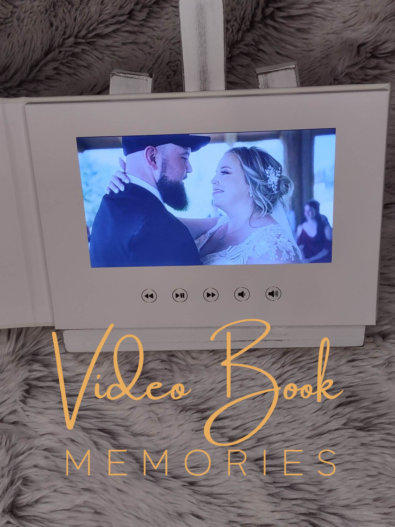 FREE SHIPPING Video Book Wedding Book Coffee Table Video Book Wedding