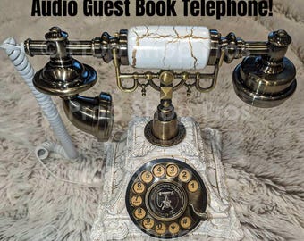 FREE SHIPPING! Audio Guestbooks Phone Wedding Recorder a great addition to any special occasion - Wedding Guestbook