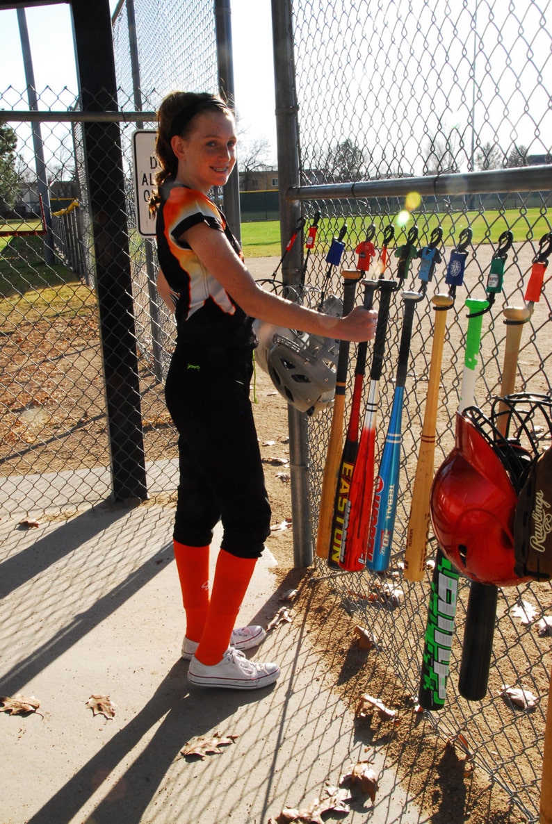 Baseball Bat Holder/dugout Organizer for Baseball/softball Etsy