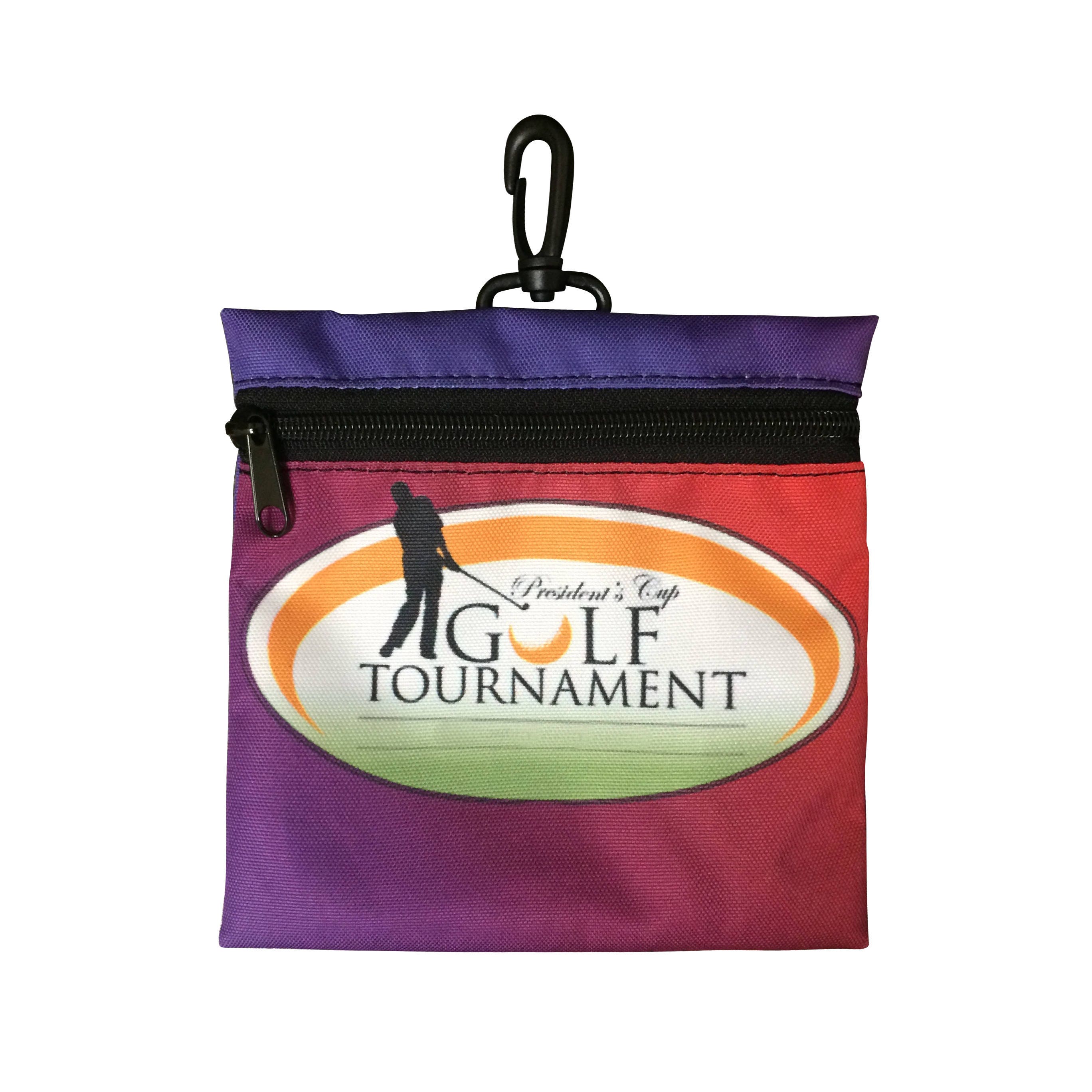 Golf Tournament gift The Custom Golf Tee bag in Full Color Etsy