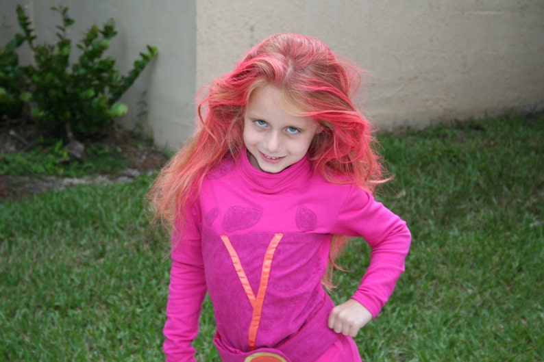 Lava Girl Kids Costume Sewing Pattern Digital Download PDF Etsy