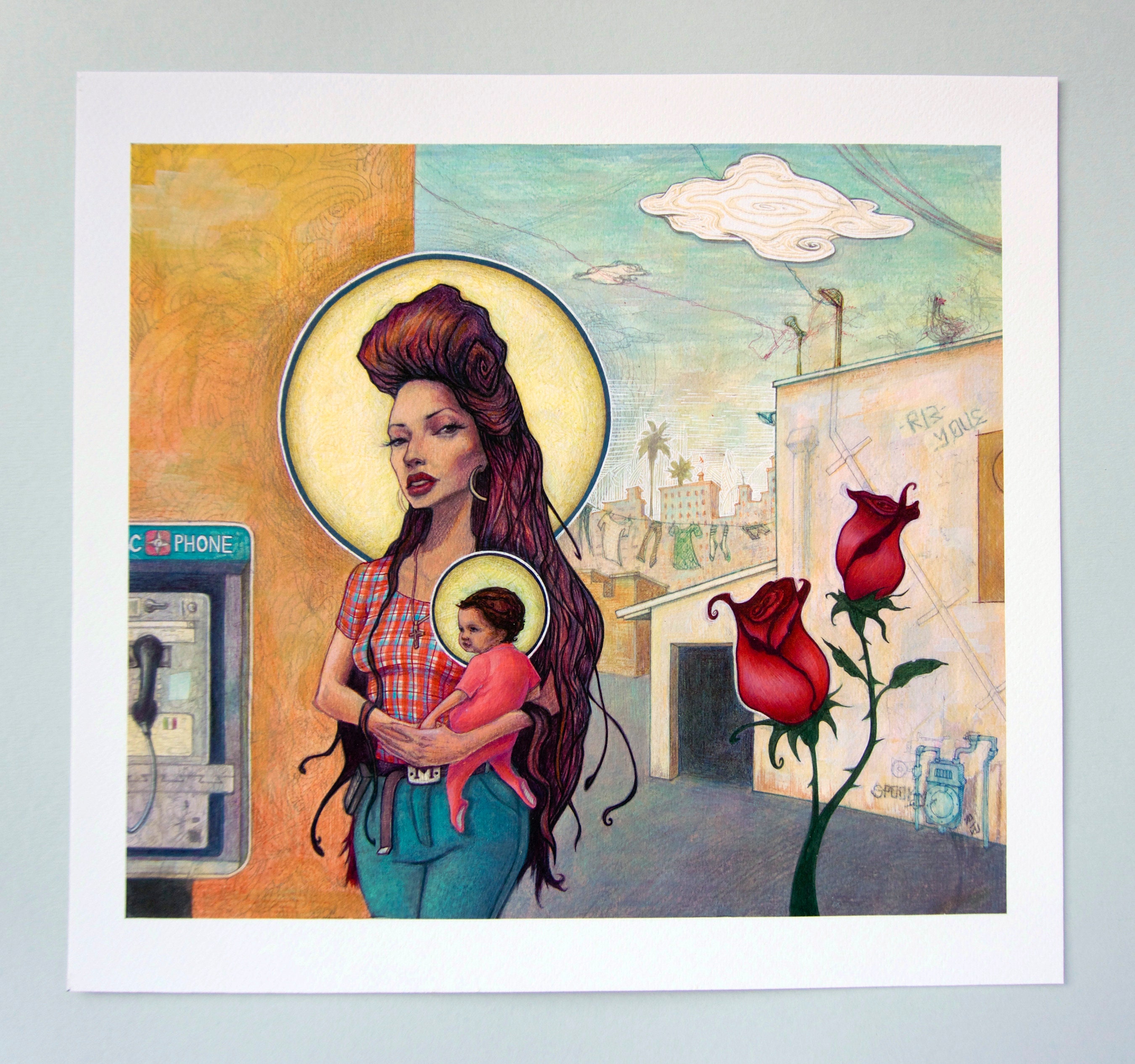 Chola Chicano Art - 6s5f3qm