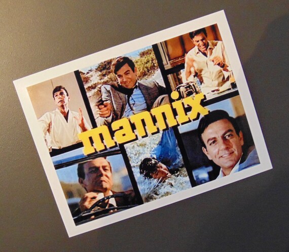 MANNIX TV Show Open Large Fridge MAGNET 1960's Detective Investigator New House Apartment Gift MANNIX TV Show Open Large Fridge MAGNET 1960's Detective Investigator New House Apartment Gift
