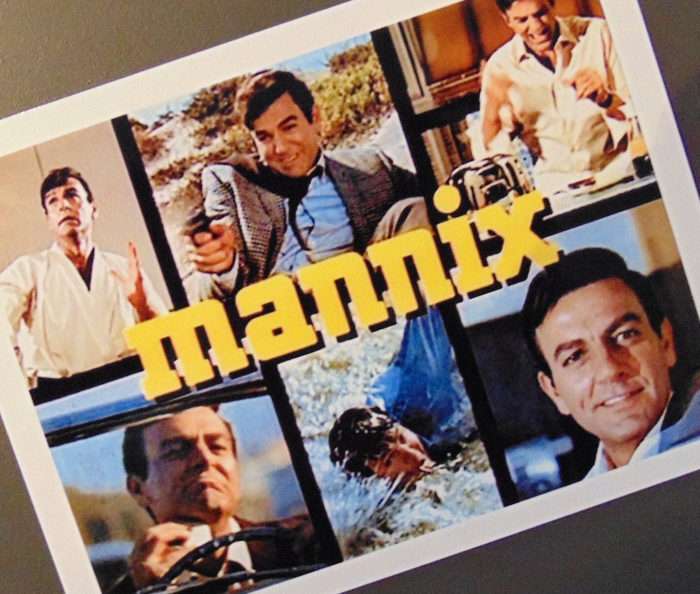 MANNIX TV Show Open Large Fridge MAGNET 1960's Detective Investigator New House Apartment Gift MANNIX TV Show Open Large Fridge MAGNET 1960's Detective Investigator New House Apartment Gift