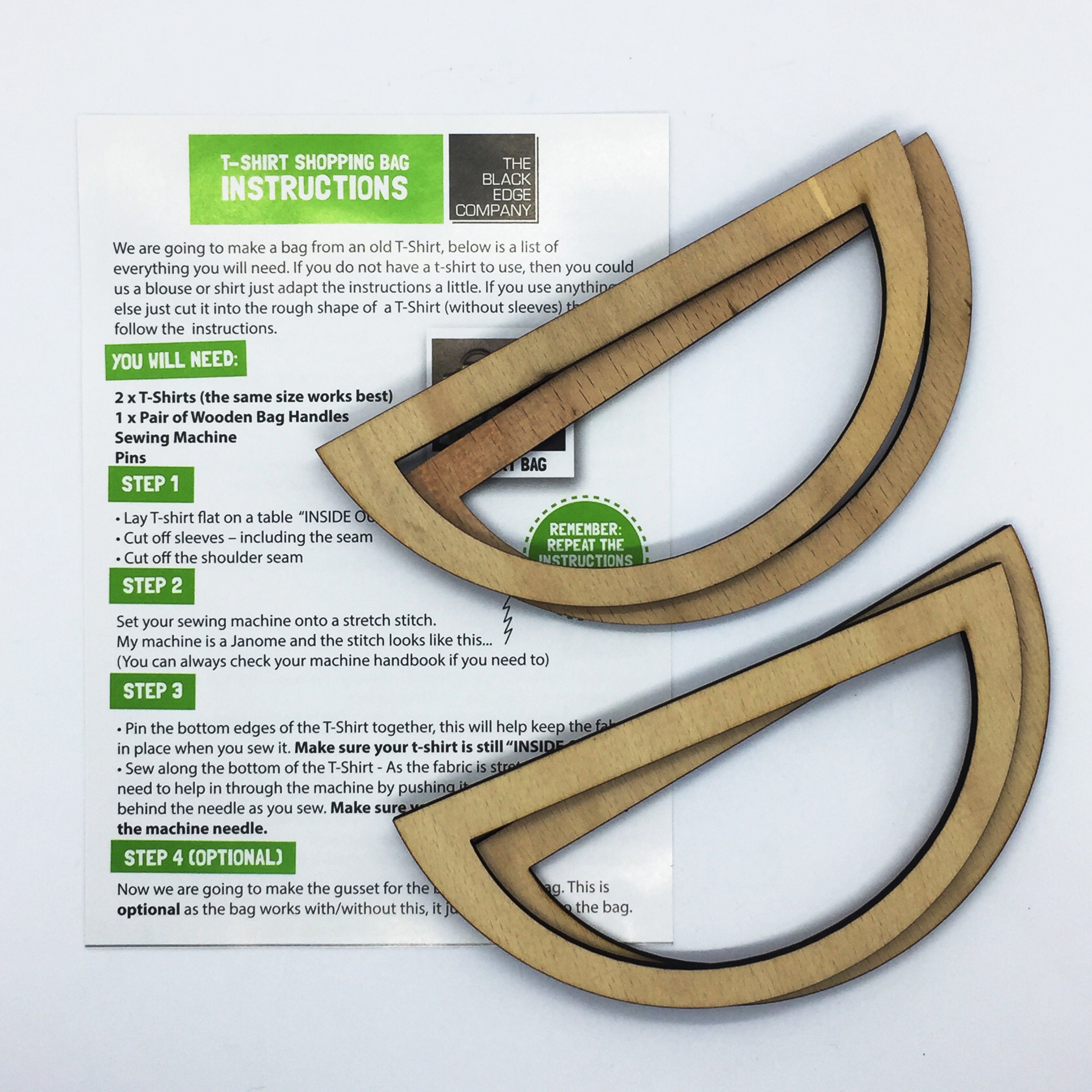 Twin Set Wooden Handles Instructions Perfect For