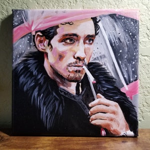 Umbrella academy,  Klaus, painting