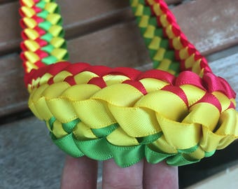 Ethiopian graduation ribbon lei