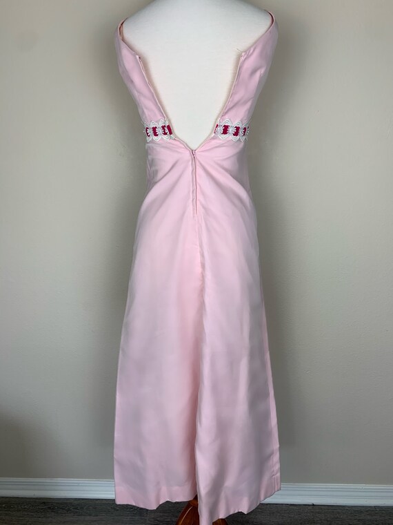 1960's Bridesmaid Dress Evening Gown - image 6