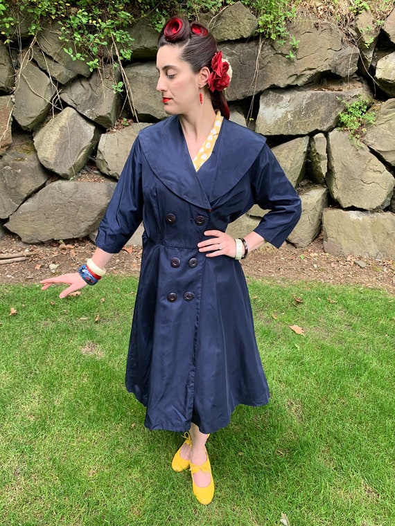 1950s Rain Coat