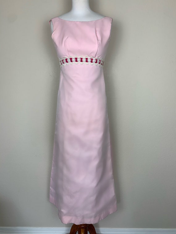 1960's Bridesmaid Dress Evening Gown - image 2