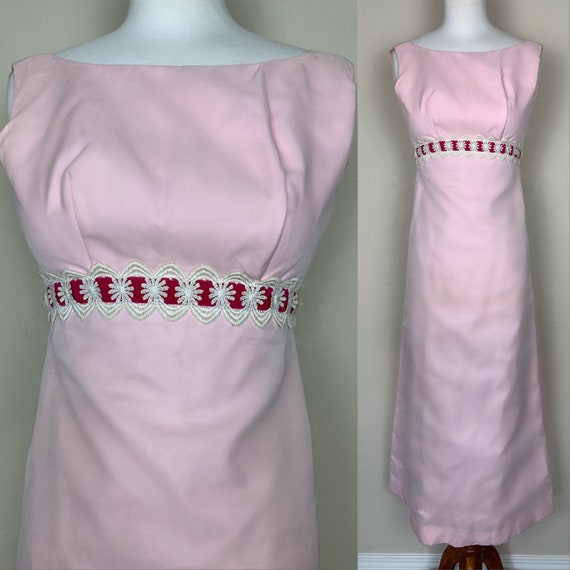 1960's Bridesmaid Dress Evening Gown - image 1