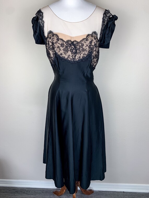 Rare 1950s Isabell Gerhart Cocktail Dress || Glamorou… - Gem