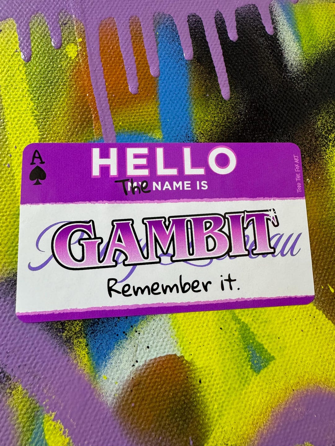 The Name is Gambit - Sticker - Etsy