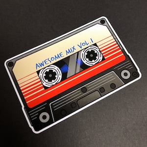 Awesome Mix - Vinyl sticker