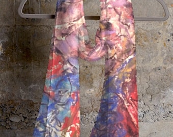 Breathe Deeply Scarf in Cashmere Silk or Modal by Holly Wilson for VIDA