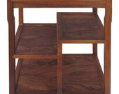 Handmade High Quality Chinese Solid HuaLi Rosewood Display Stand Shelf JZ143E