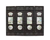 Chinese People Scenery Porcelain Painting Wall Panel 4 Pieces Set cs5070E