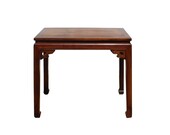 Chinese Huali Rosewood Scroll Motif Apron Side Altar Table cs3990E