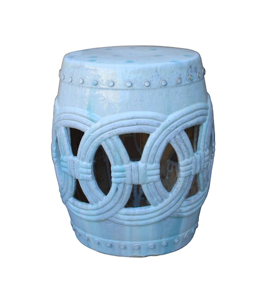 Garden stool ceramic sale