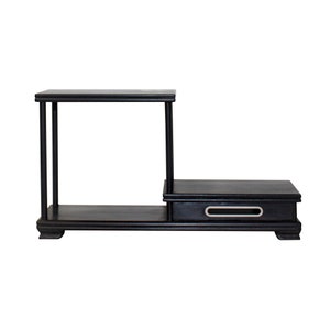 Chinese Dark Rosewood Simple Table Top Display Stand Easel ws826E