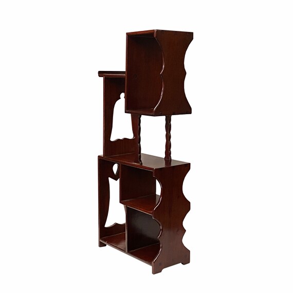 Chinese Brown Stain Rectangular Small Curio Display Stand ws1759S Chinese Brown Stain Rectangular Small Curio Display Stand ws1759S