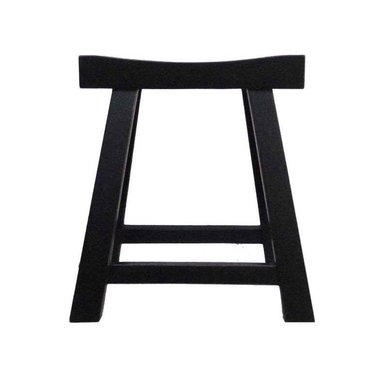 Chinese Handmade Black Top Single Seat Stool cs1131E