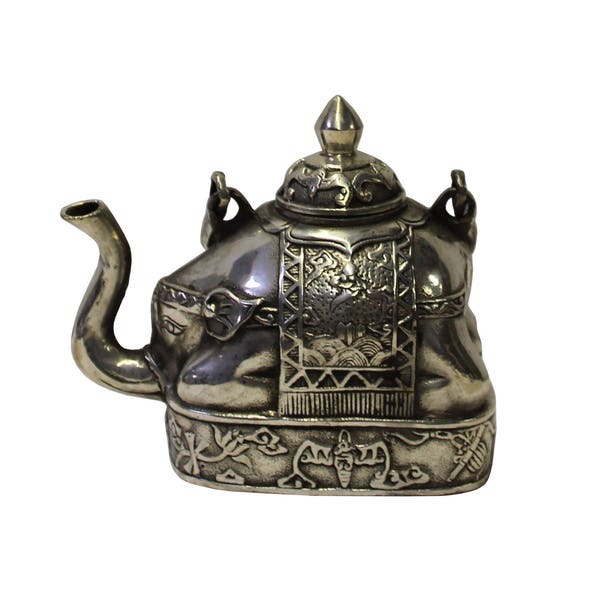 Chinese Teapot Metal Etsy