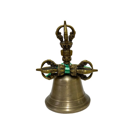Tibetan Brass Bell - Reproduction of Traditional design Tibetan Brass Bell - Reproduction of Traditional design