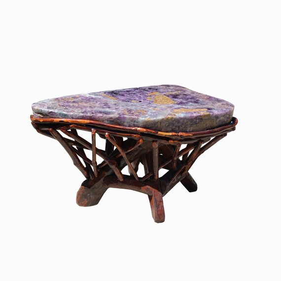 Bamboo accent stool online