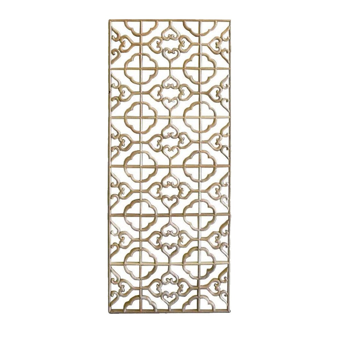 Rectangular Plain Wood Geometric Pattern Wall Panel, Screen Panel Cs671 ...