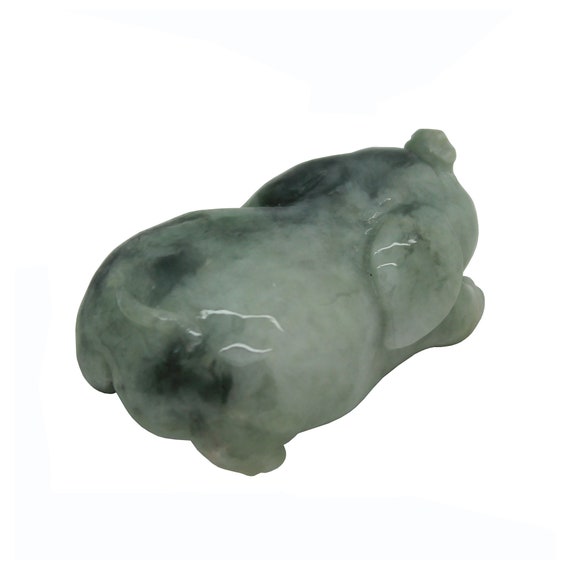 Jade Pendant With Chinese Lucky Zodiac Pig Figure… - image 4