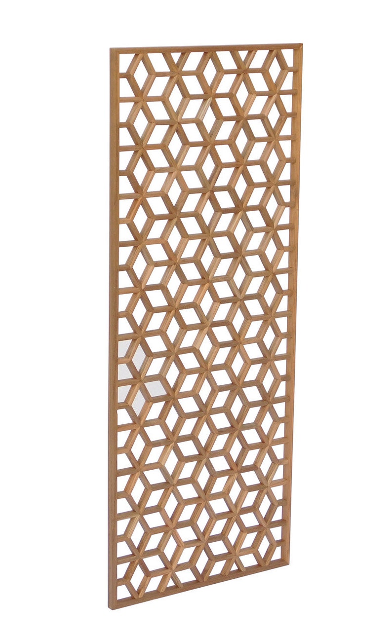 Rectangular Plain Wood Geometric Pattern Wall Panel Cs671-8e - Etsy