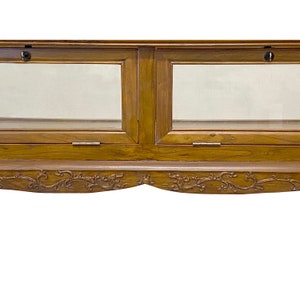 Oriental Craw Legs Rectangular Glass Top Console Display Table Counter cs7676E image 9