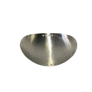 Set 2 Artistic Stainless Steel Oval Circle Holes Bowl Plate Container Display Tw011E image 5