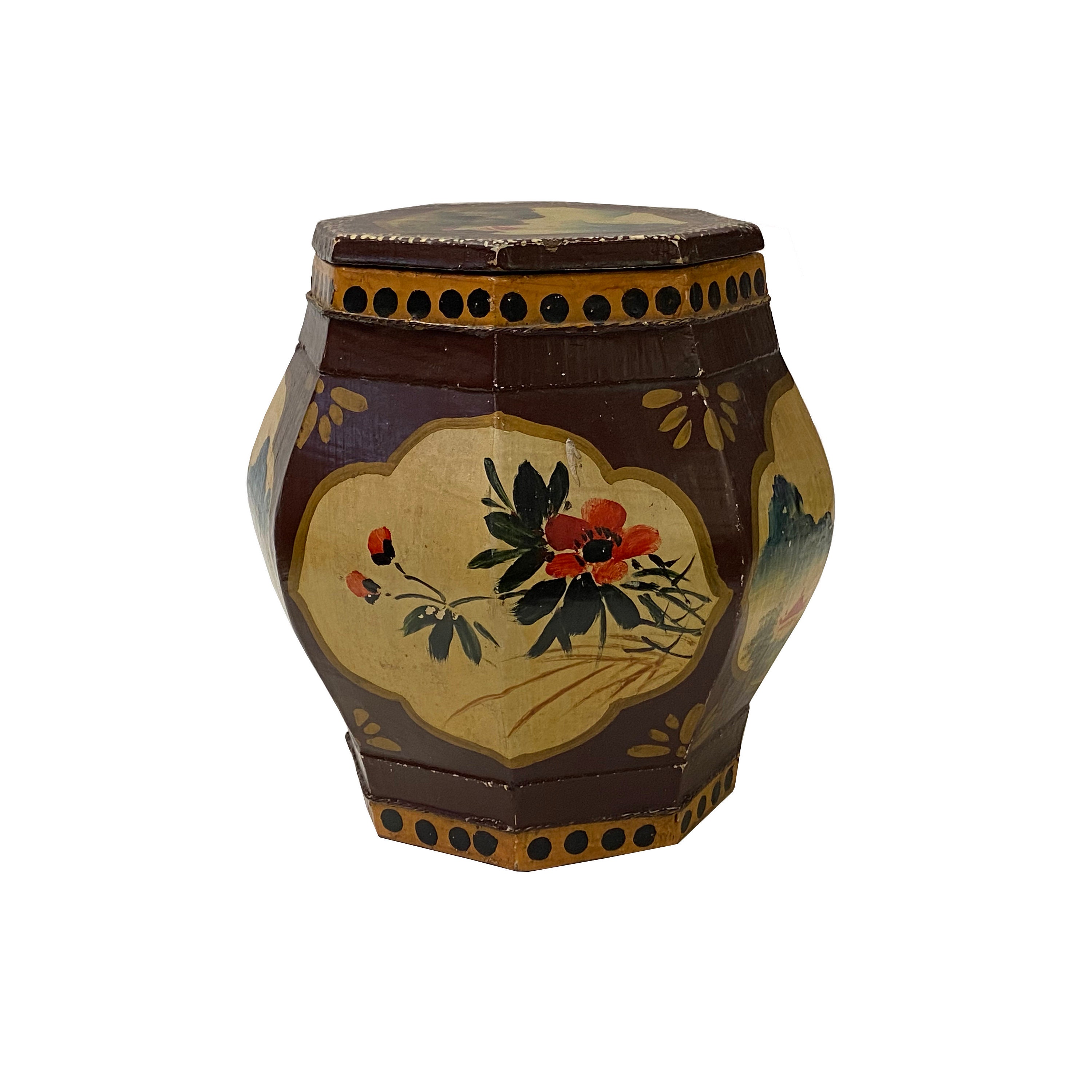 ヴィンテージ　籠 Amazon.com - Deco 79 Rectangular Carved Wood Antique Floral
