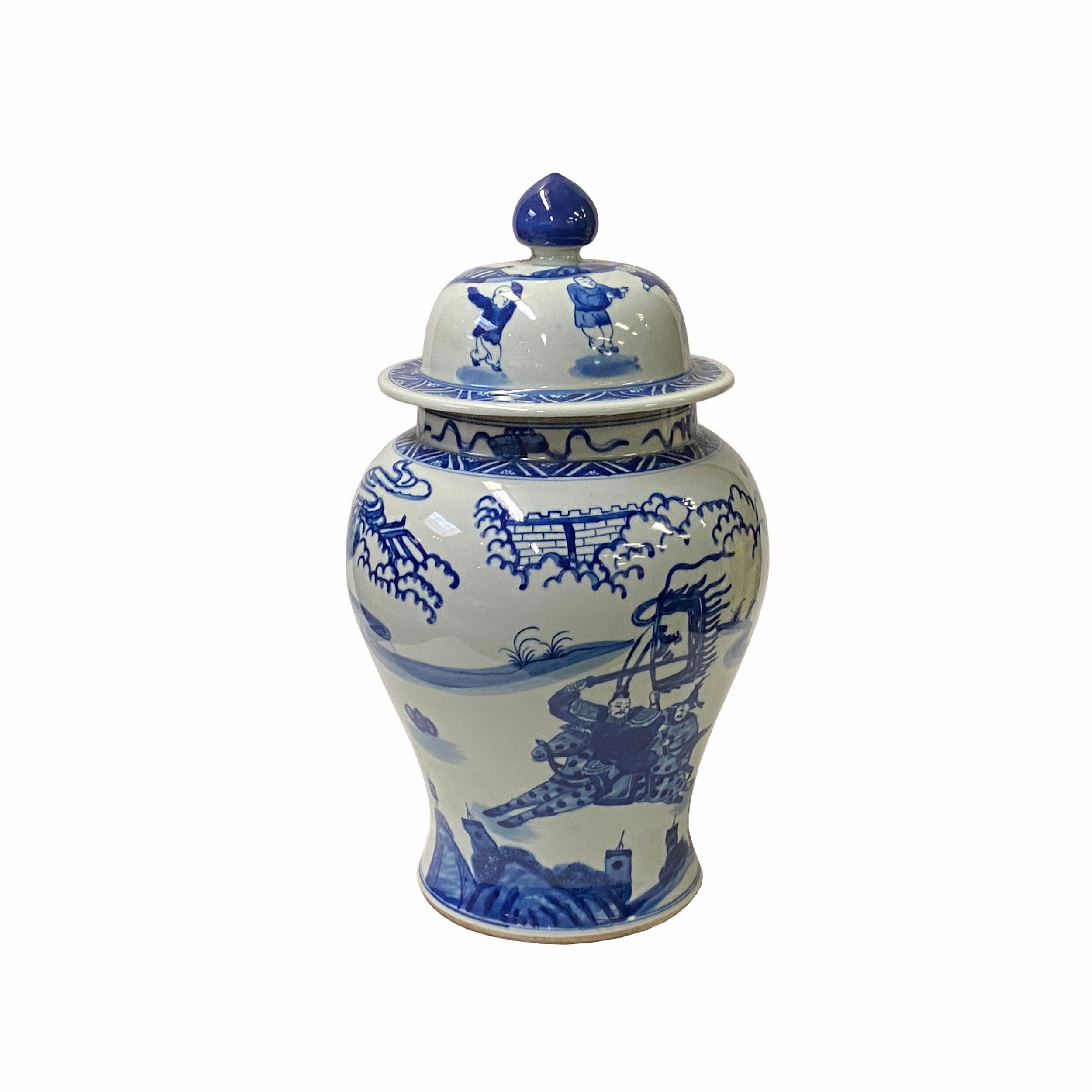 青白磁の風景画陶器壺 中国青白磁人物風景グラフィック寺院壺 ws1786E - Etsy 日本