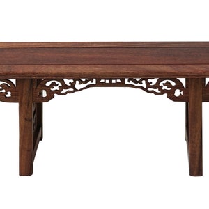 Chinese Rosewood Handmade Miniature Altar Table Display Decor Art ws3744E image 3