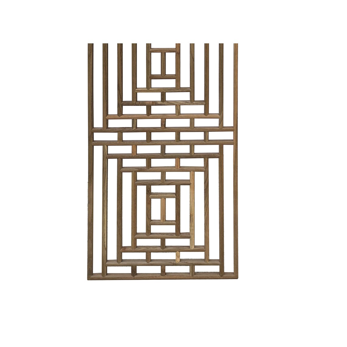 Rectangular Plain Wood Geometric Pattern Wall Panel W225e - Etsy