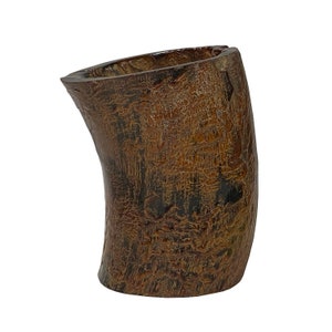 Handmade Chinese Ox Horn Look Brush Pen Holder / Brush Pot ws2053E
