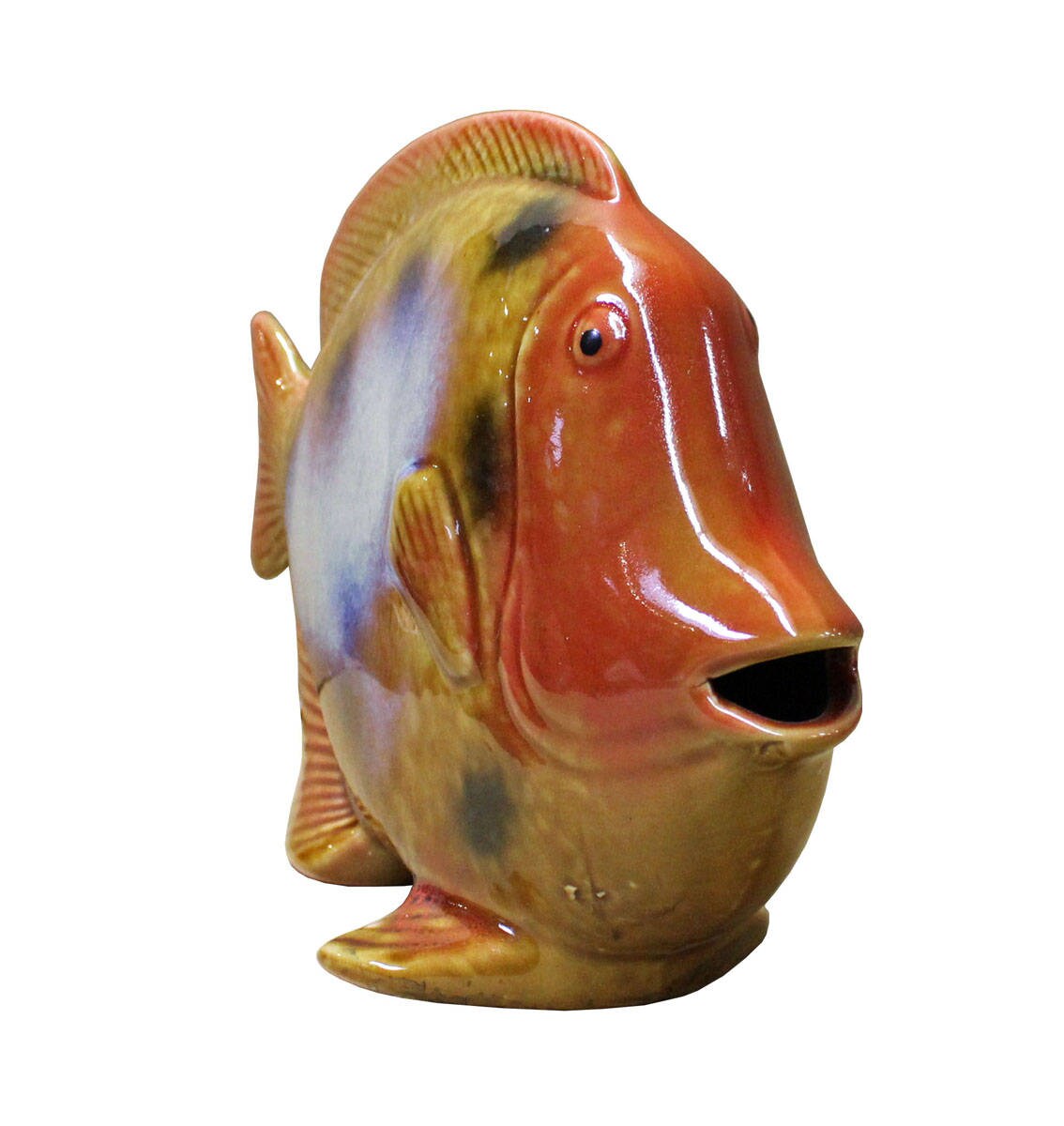 Ceramic Multi-color Yellow Tropical Fish Decor Display Cs2584e - Etsy